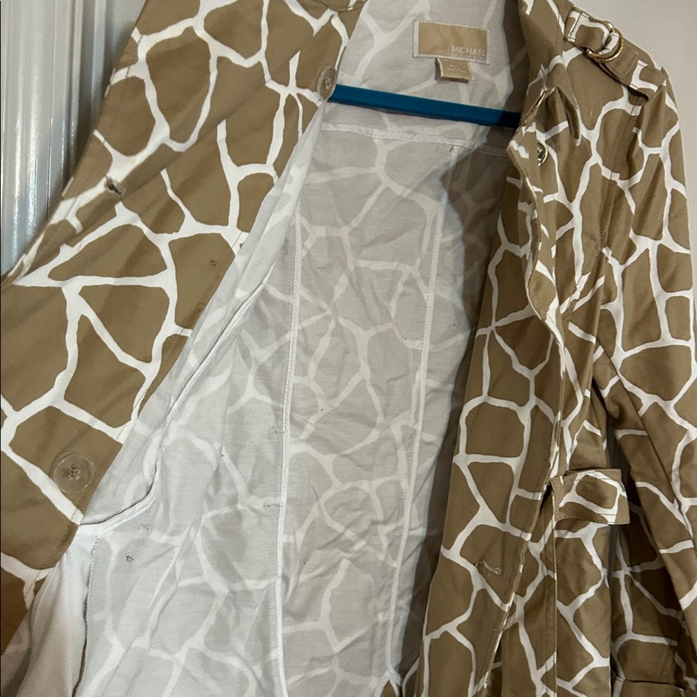 Michael Kors Giraffe Patterned Coat - image 2